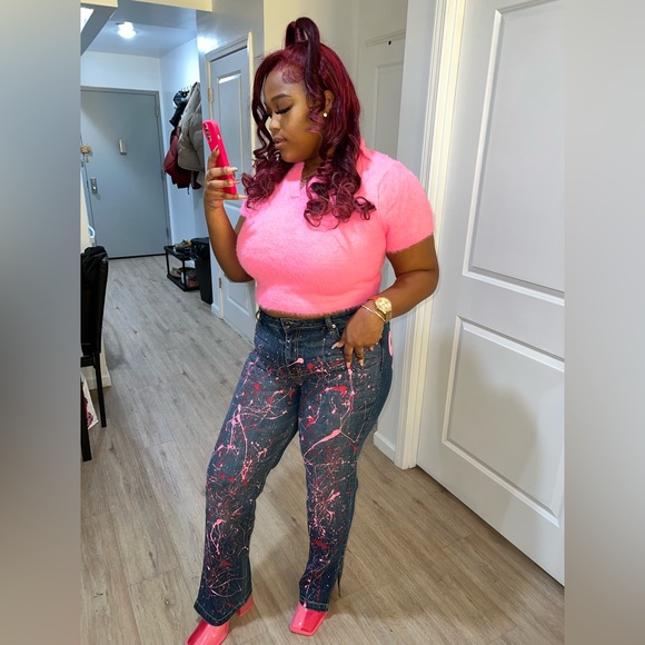 Circus by Sam Edelman Pink Heeled Boots - Picture 5 of 6